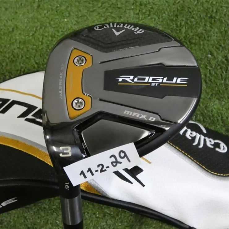 Callaway Rogue ST Max D 16* Left Hand 3 Wood Tensei AV 75 Stiff