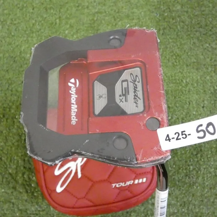 TaylorMade Spider GTX Red SB Single Bend 35