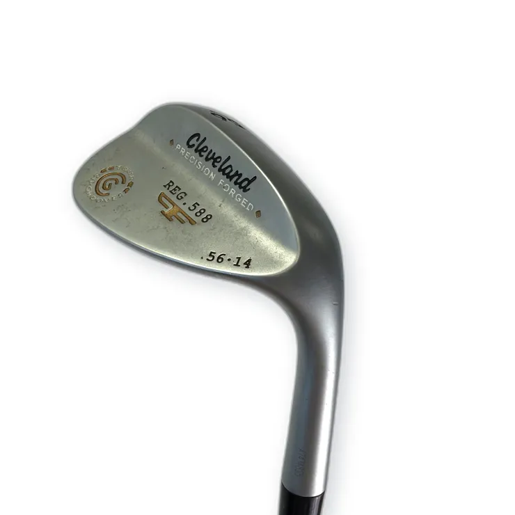 Cleveland CG14 Gunmetal 56 Degree Wedge 14 Bounce Steel Shaft