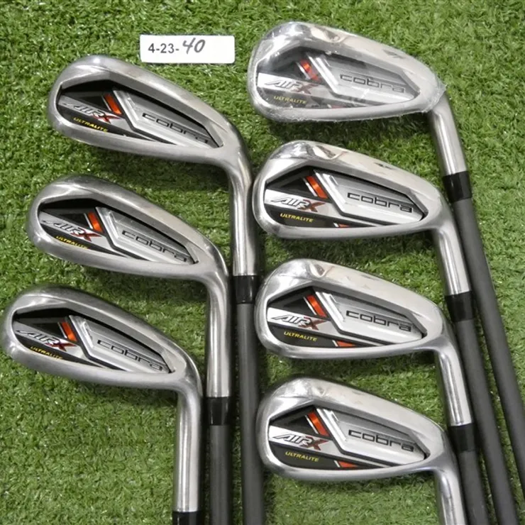 Cobra Air X Irons 6-P, G & S Ultralite 50 Regular Graphite Jumbo
