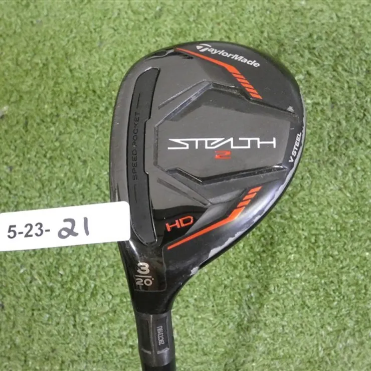 TaylorMade Stealth 2 HD 20* Left Hand 3 Hybrid Rescue Speeder NX