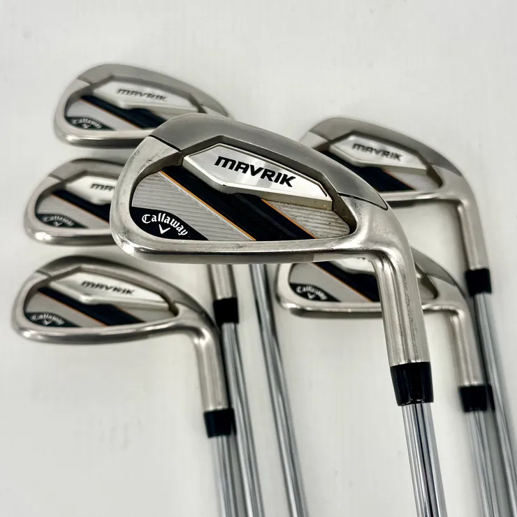 Callaway Mavrik Iron Set 5-PW - True Temper XP 95 R Flex - Stock Grips