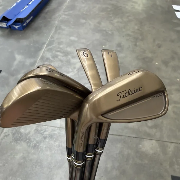 NEW Titleist Oil Can LEFT HAND Combo Set T100 & T150 4-PW w/ Modus