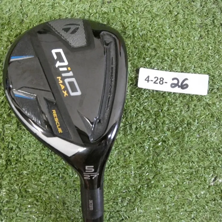 TaylorMade Qi10 Max 27* 5 Hybrid Rescue Speeder NX TCS 50 A Senior