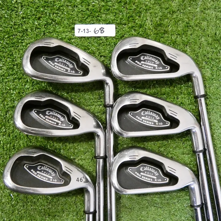 Callaway Steelhead X-16 Pro Series Irons 5-P Rifle Tour Stiff