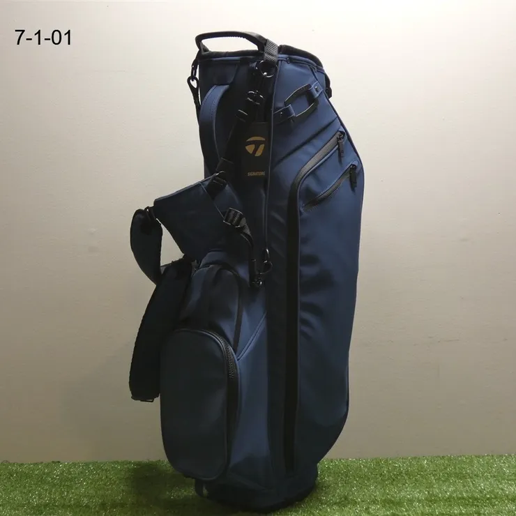 TaylorMade TM26 Signature M4 4-Way Carry Stand Golf Bag Navy New