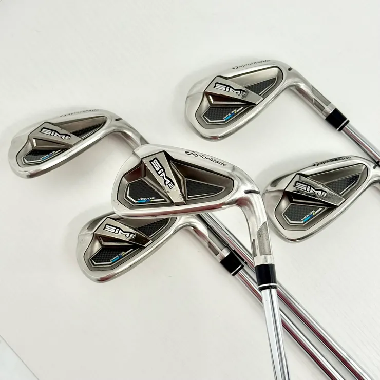 SIM2 MAX アイアン 7番 8番 2本セット KBSシャフト R