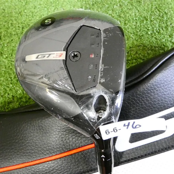 Titleist GT3 15* 3 Wood HZRDUS Black 5G 70g 6.0 Stiff Graphite w