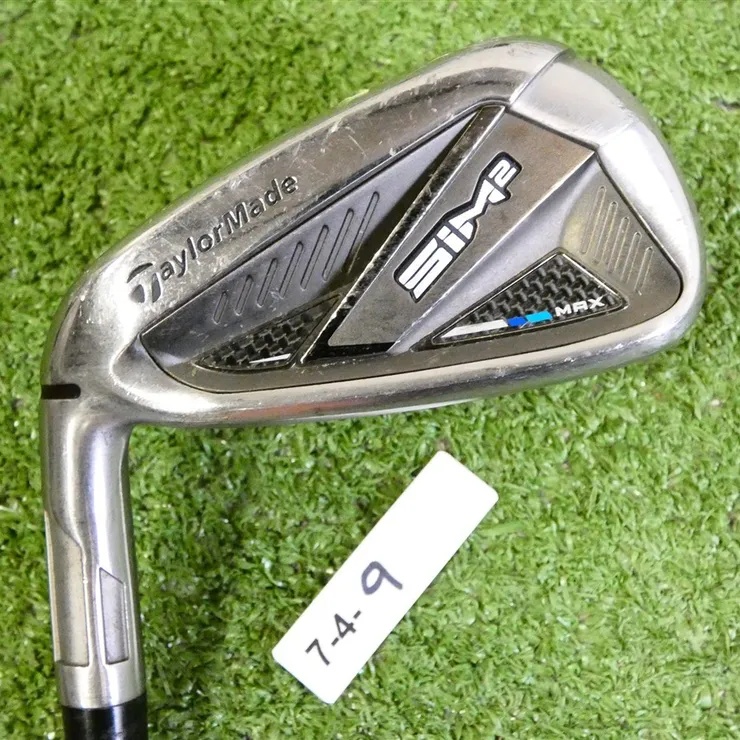 TaylorMade SIM2 Max Left Hand 7 Iron KBS Max MT 85 Regular Steel