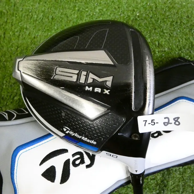 TaylorMade SIM Max 9.0* Driver Ventus Blue 6 Stiff Graphite with