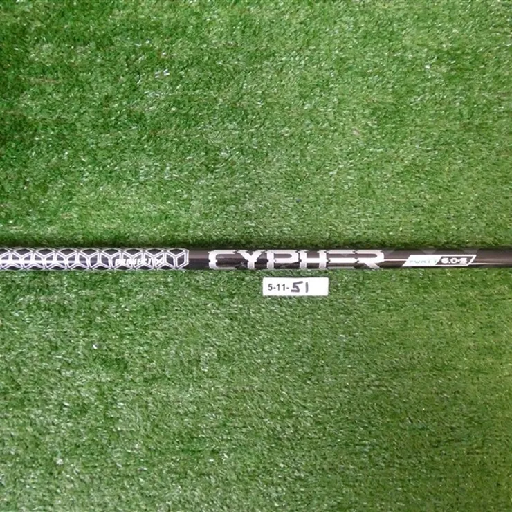 Project X Cypher Black Forty 6.0 Stiff Flex Wood/Driver Shaft 46