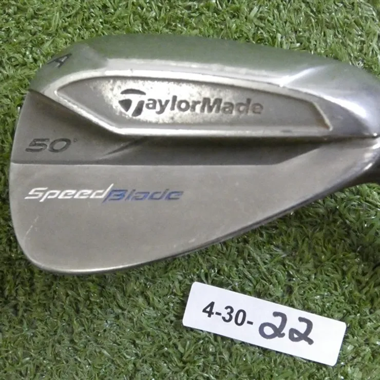 TaylorMade SpeedBlade50°ウェッジ TaylorMade SpeedBlade 50* A Gap Wedge 85g Regular Steel