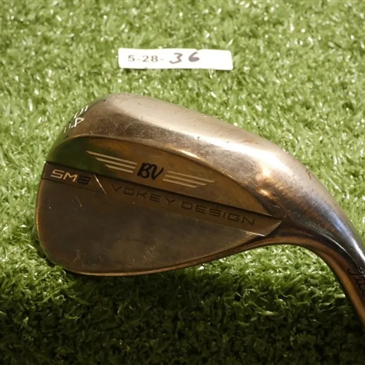 Titleist Vokey SM8 Brushed Steel 54* 12* Sand Wedge D Grind