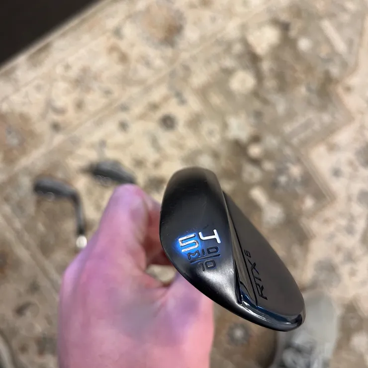 クラネ CLANE VELOR CACHECOEUR SET UP （BLACK） Clevland RTX6 Zipcore satin black wedge set 50/10 54/10 60/12