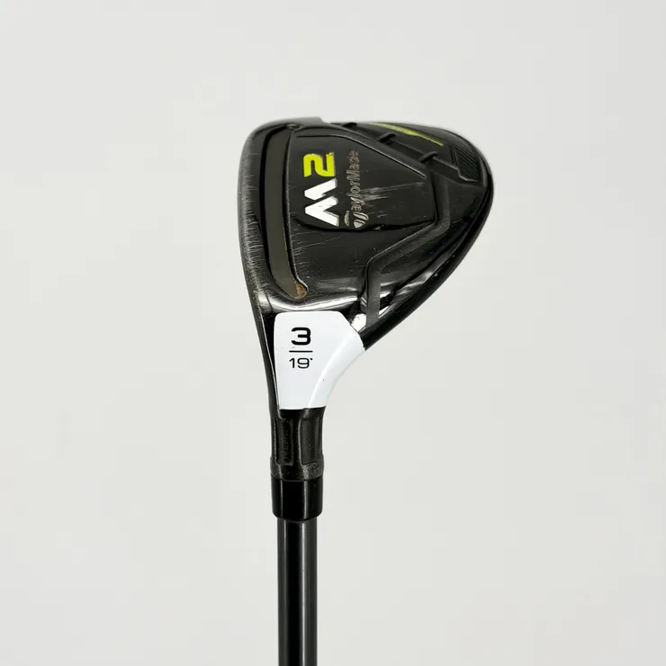 Taylormade LH M2 3 Hybrid 19° - M2 Reax 65g R Flex Shaft - Stock Grip