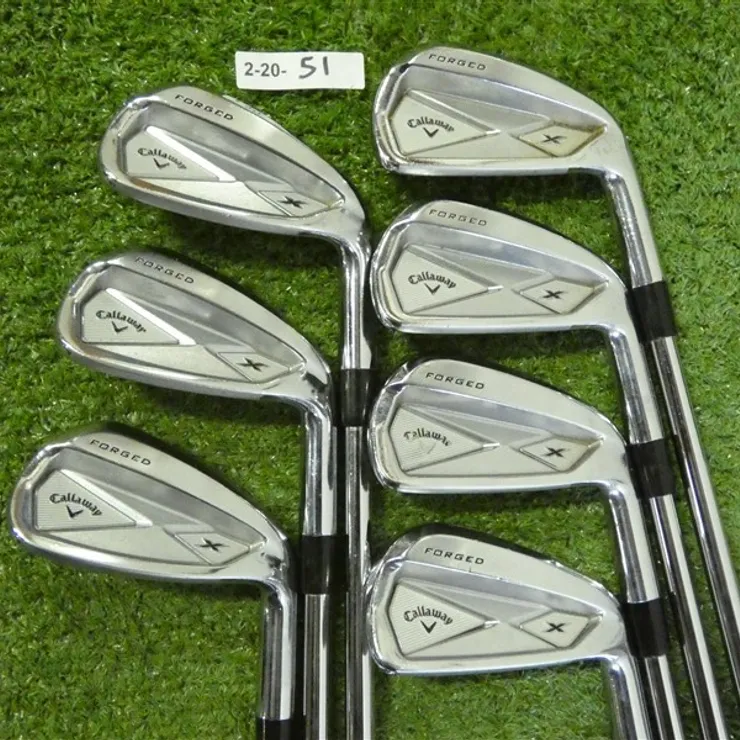 Callaway X Forged Irons 4-P Dynamic Gold Tour S400 Stiff Steel -.5