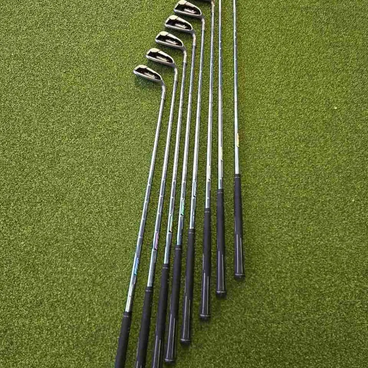 Ping G20 Iron Set 8 Clubs 4-PW UW White Dot CFS Stiff Steel Shaft