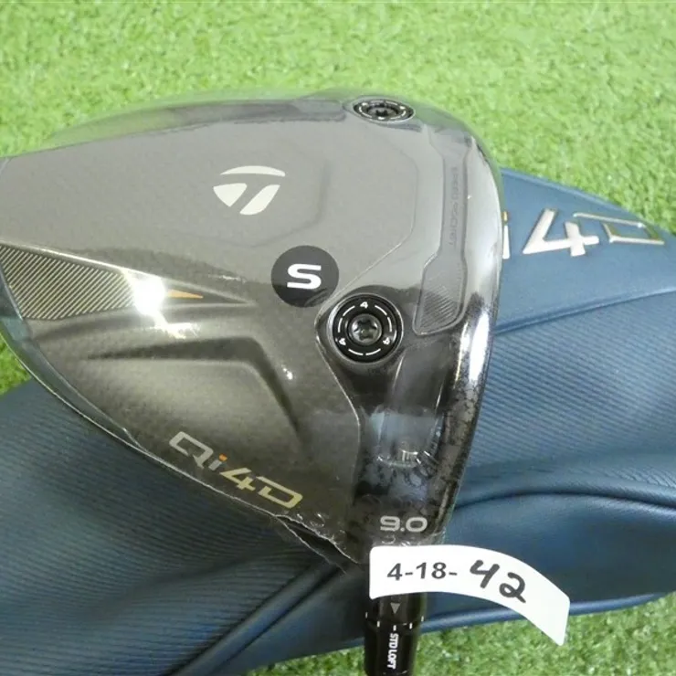 TaylorMade 2026 Qi4D 9.0* Driver REAX Low Rotation White 60 Stiff