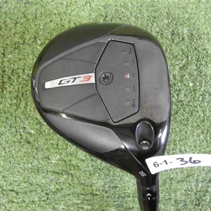 Titleist GT3 15* 3 Wood Tensei 1K Black 75 Stiff Graphite Excellent