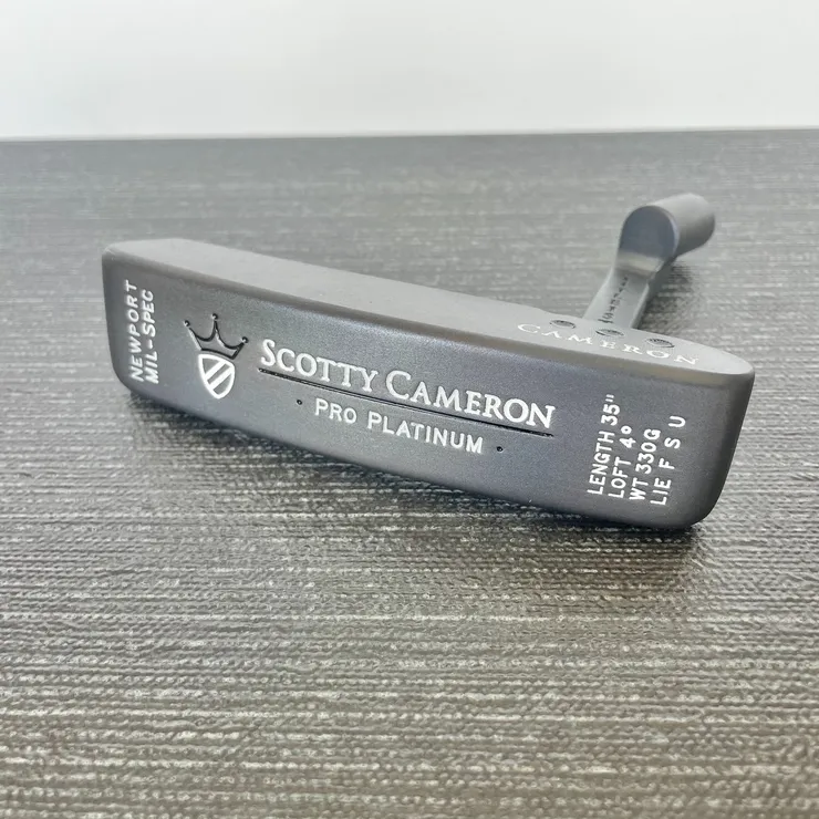 クラブ Cameron Pro Platinum NEWPORT MIL-SPEC Scotty Cameron Pro Platinum Newport Mil Spec | MULLIE Golf
