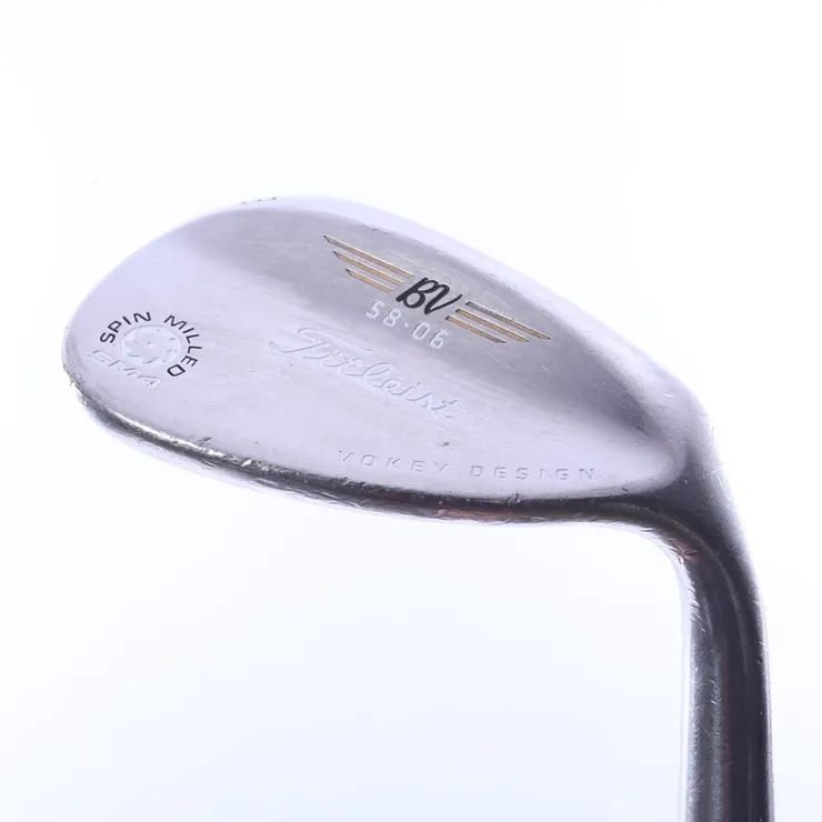 Titleist Vokey SM4 Tour Chrome 58* Lob Wedge RH 35 in Steel Shaft