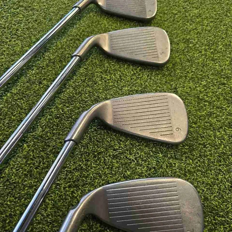 Ping G20 Iron Set 8 Clubs 4-PW UW White Dot CFS Stiff Steel Shaft