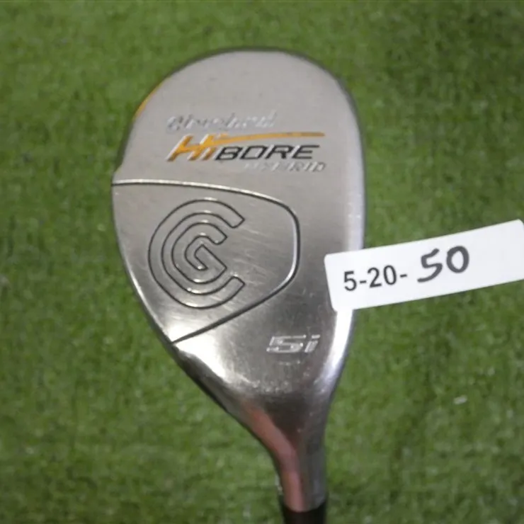Cleveland HiBore 28* 5i Hybrid Rescue 83g Stiff Graphite