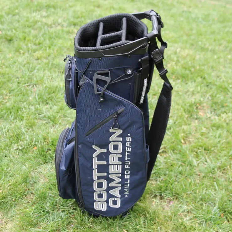 New Scotty Cameron Circle T Navy Travel Excursion Cart Bag (Tour