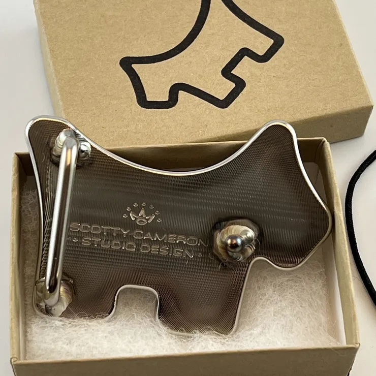 その他 SCOTTY CAMERON Scotty Dog Belt Buckle Scotty's Custom Shop Scotty Cameron Scotty Dog SSS Milled