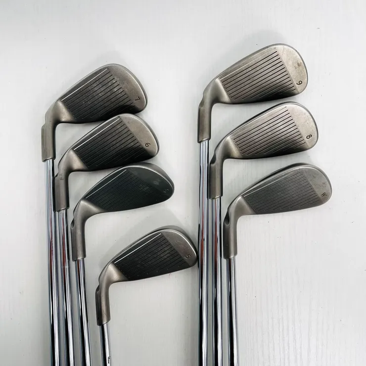 PING G15 Yellow Dot Iron Set 5-PW, SW - Steel AWT Regular - Winn