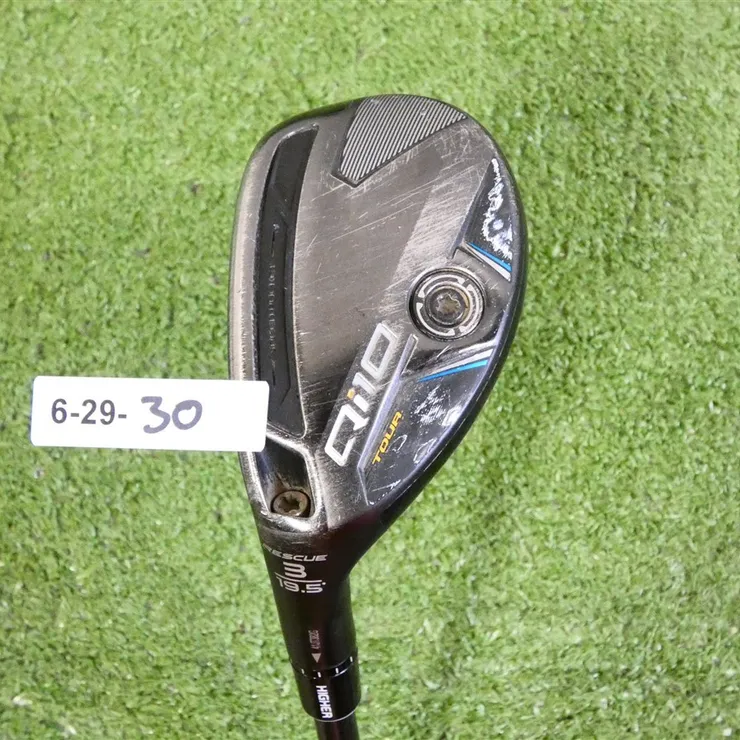 TaylorMade Qi10 Tour 19.5* Left Hand 3 Hybrid Rescue Speeder 67 M