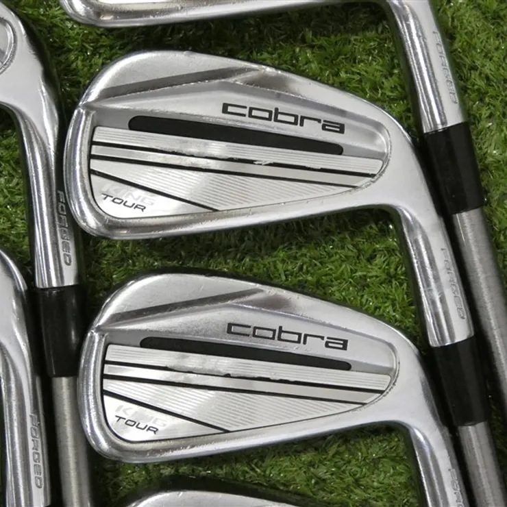 Cobra 2023 King Tour Forged Irons 4-P SteelFiber i110 Stiff Graphite