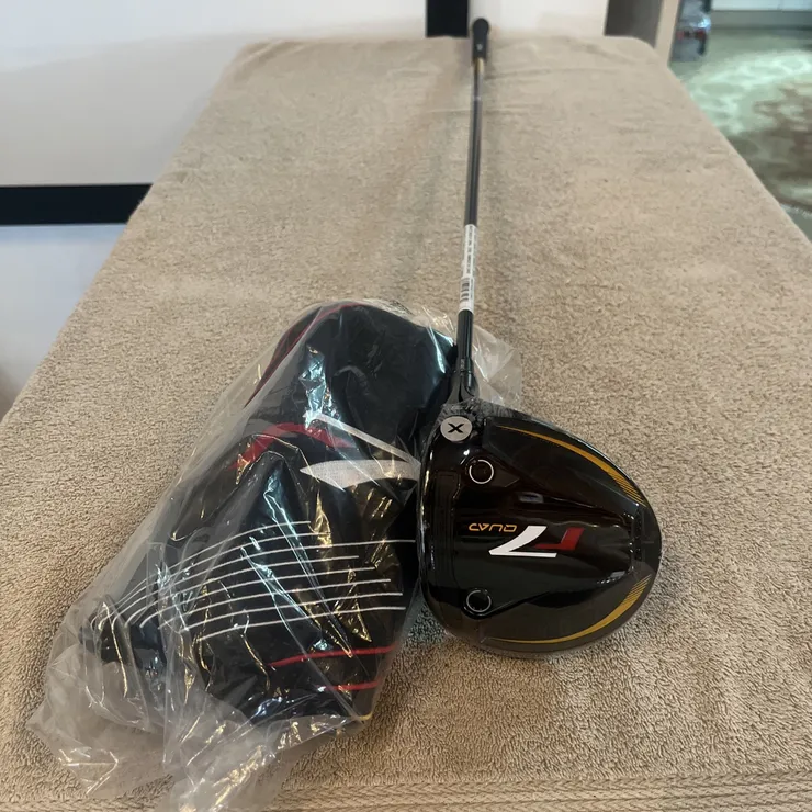 New TaylorMade R7 Quad Mini Driver RH, 11.5° Speeder MD 6