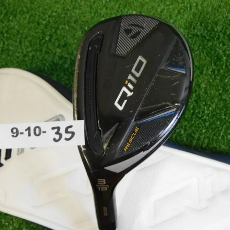 TaylorMade Qi10 19* Left Hand 3 Hybrid Rescue Ventus TR 7 Stiff