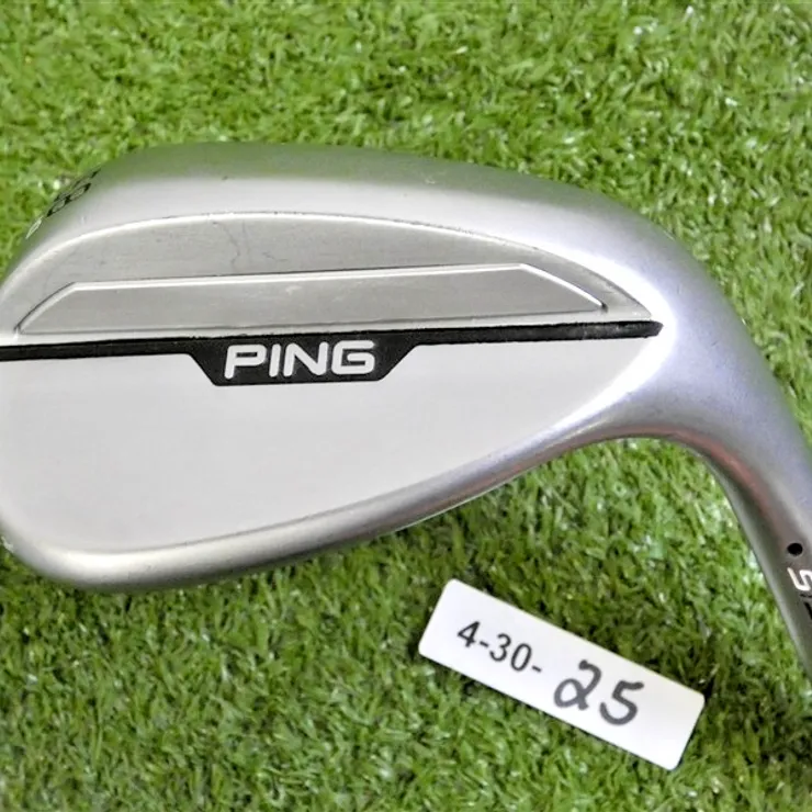 シルバー Ping S159 Chrome 58* 10* Lob Wedge S Grind Z-Z115 Steel Black Dot
