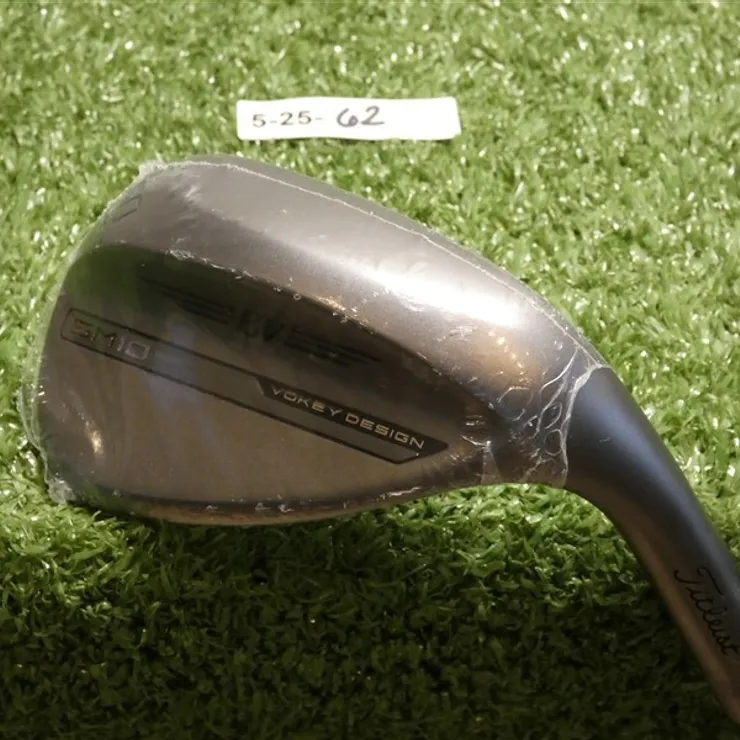 Titleist Vokey SM10 Nickel 60* 12* Lob Wedge D Grind Dynamic Gold