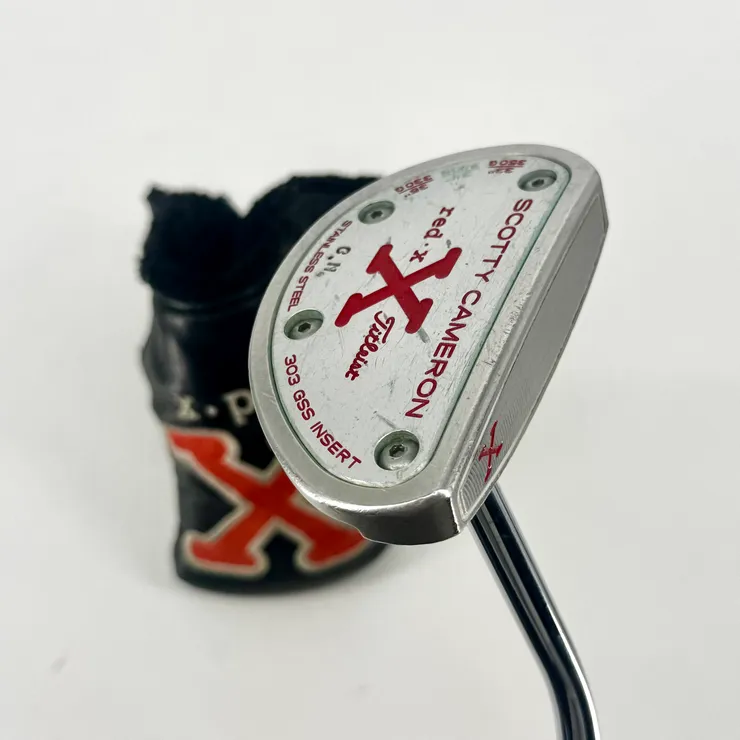 SCOTTY CAMERON RED X 33インチ パタースチールメンズ右利き Scotty Cameron Red X Putter 34