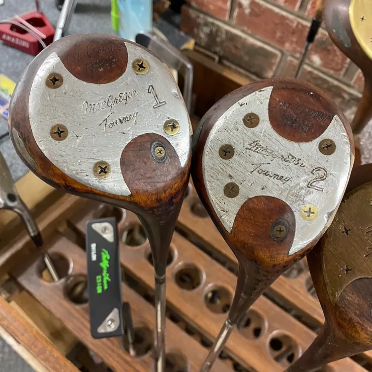 EYE-O-MATIC Tourney 　4番 MacGregor Golf Tourney Eye-O-Matic M55W Persimmon 1 2 3 4
