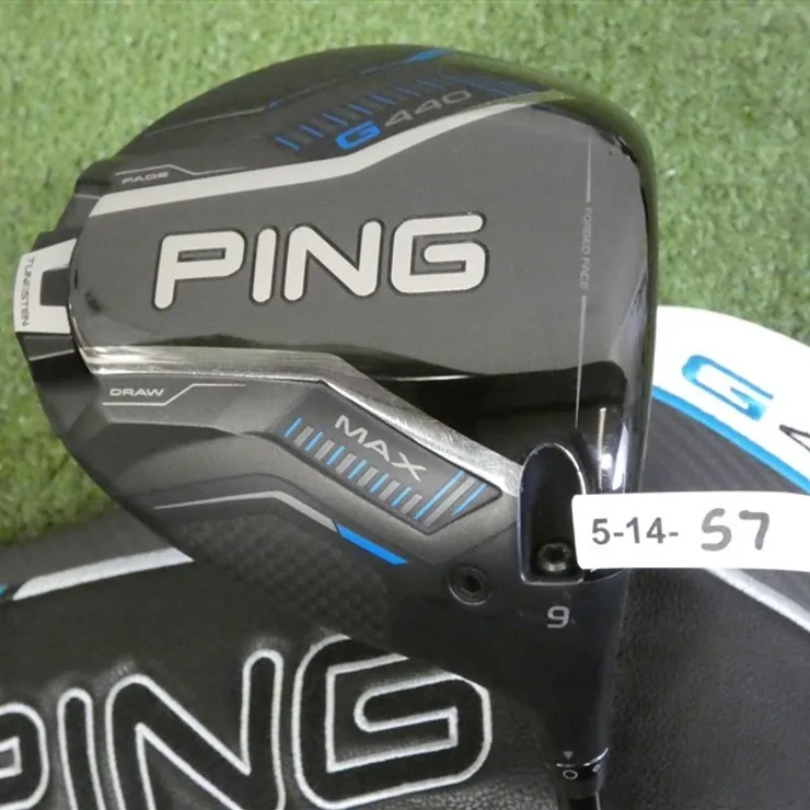 PING G440 Max 9* Driver Tour 2.0 Black 65 X Extra Stiff Graphite w