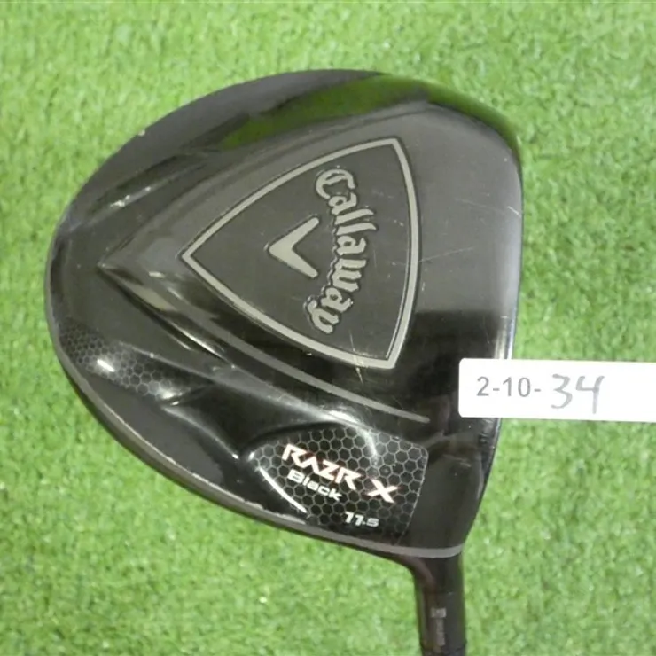 Callaway RAZR X Black 11.5* Womens Driver Motore F8 50 Ladies Graphite