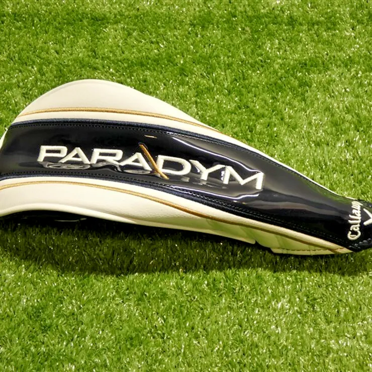 Callaway Paradym Fairway Wood Headcover Navy/White/Gold New
