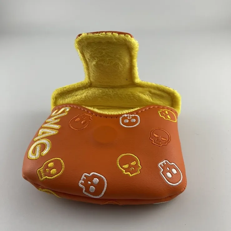 【Fallett】Gift Box★Oversize Muffler&Fingerhole Gloves Set SWAG Jumbo Dog Large Center-Shaft Mallet Putter Headcover
