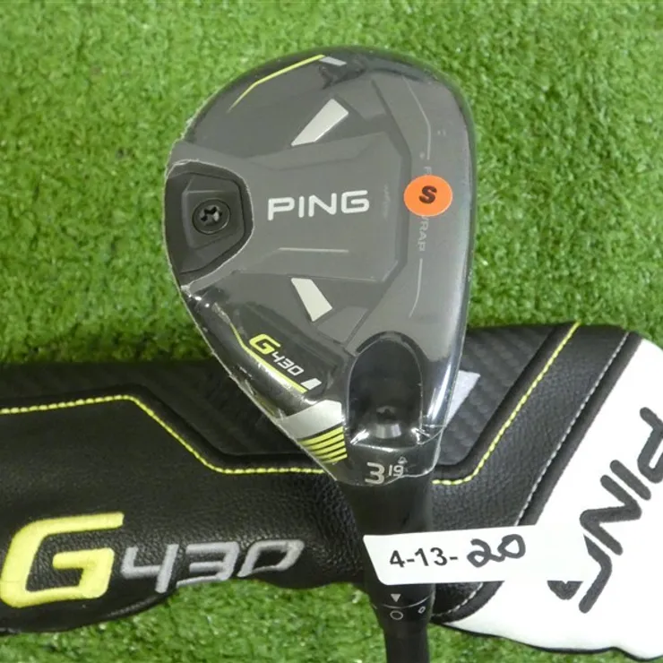 PING G430 19* 3 Hybrid Rescue Alta CB 70 Stiff Graphite with Headcover New