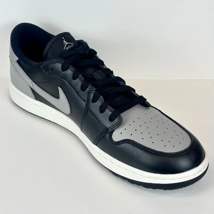 新品★NIKE GOLF★AIR JORDAN 1 LOW★黒★26cm New Nike Air Jordan 1 Low Golf Shoes Shadow Spikeless Cleats