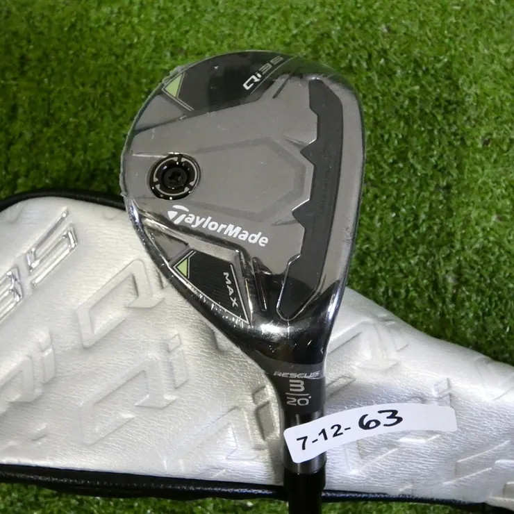 TaylorMade Qi35 Max 20* 3 Hybrid Rescue Tensei AV 70 Regular