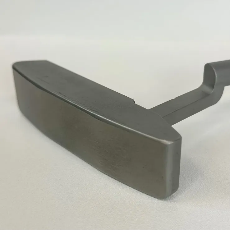 Byron Morgan 006 Stainless Tri-Sole Putter - Plumbers Neck - 34