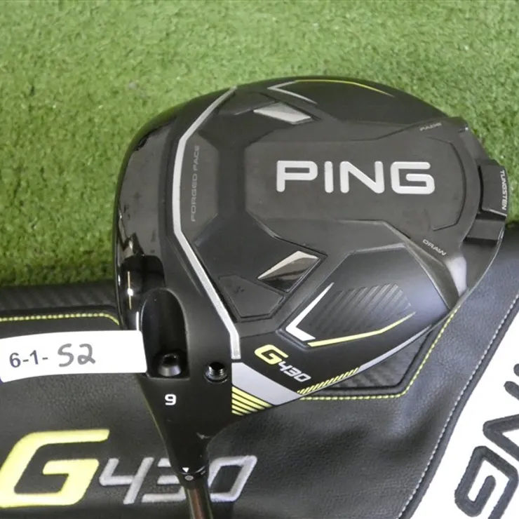 PING G430 Max 9* Left Hand Driver Tour 2.0 Chrome 65 Stiff