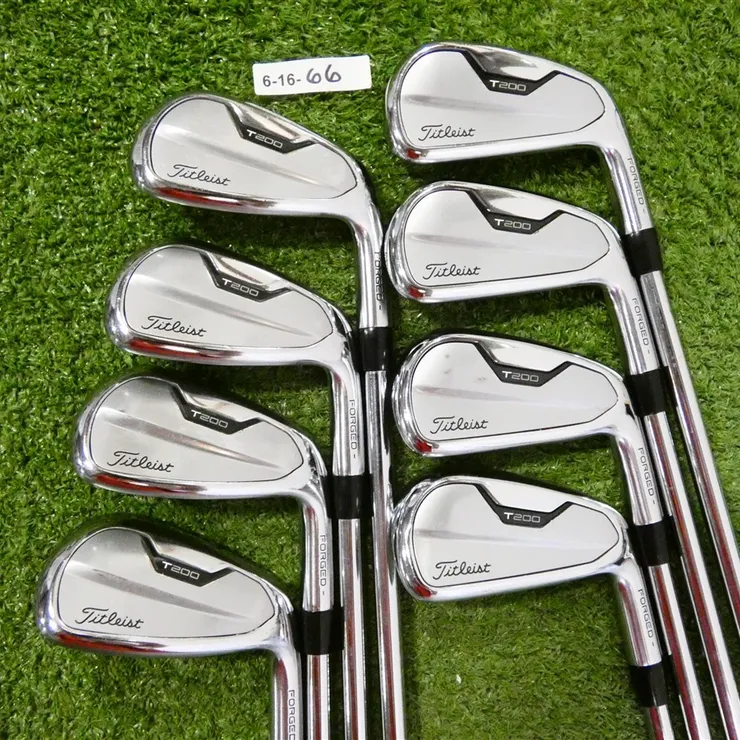 Titleist 2021 T200 Forged Irons 4-P & 48* W NS Pro 850GH Stiff