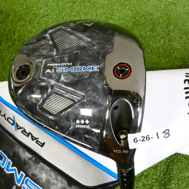 Callaway Paradym Ai Smoke Triple D Max 10.5* Driver 75g 6.5 X