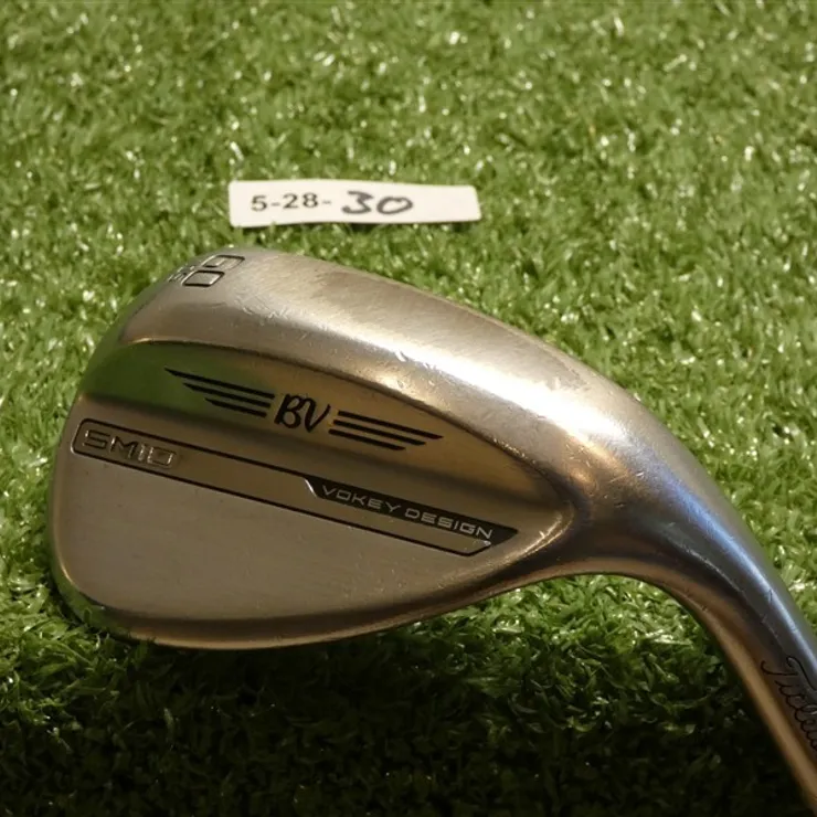 Titleist Vokey SM10 Chrome 60* 10* Lob Wedge S Grind Project X 6.0